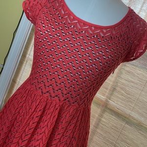 Anthro Weston Wear “Mirage” Layered Dress